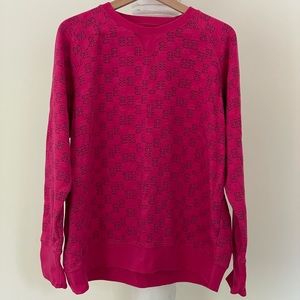Champion Womens Powerblend Print Mini C
Sweatshirt Large Deep Raspberry Pink